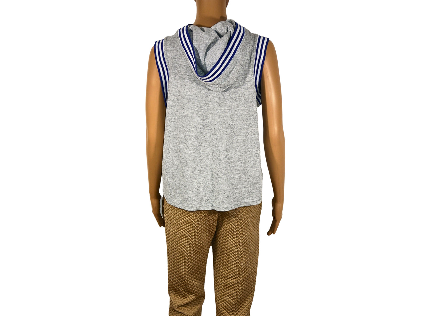 Women's Sleeveless Hooded Sweatshirt