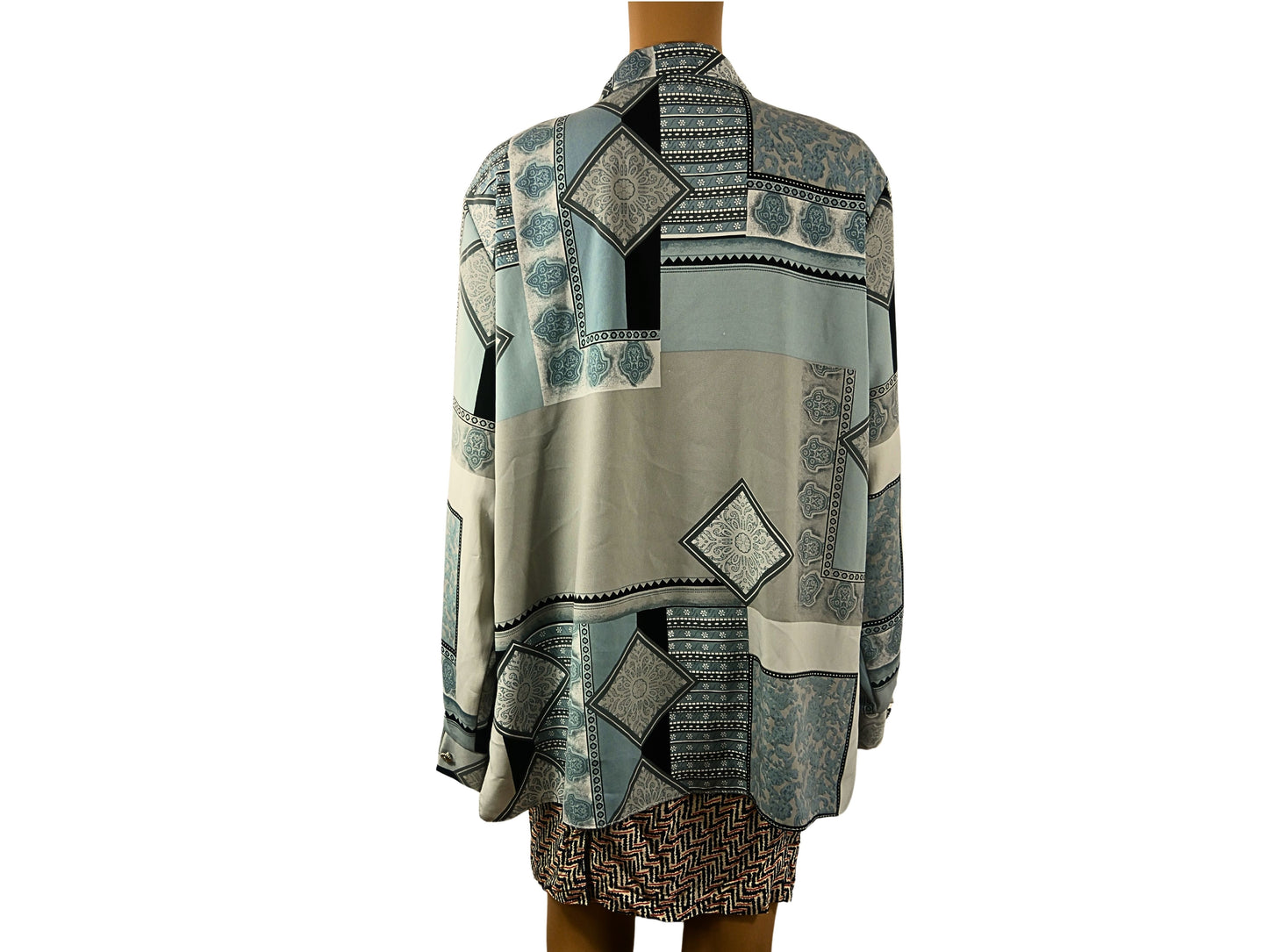 Chemise vintage oversize de grande taille