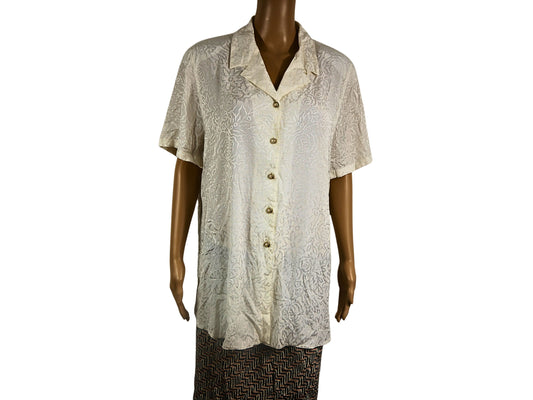 Women's Vintage Floral Button Down Shirt