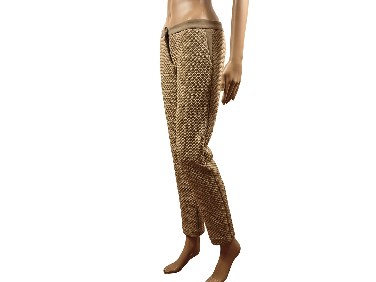 Pantalon droit chic Siste's beige pour femme