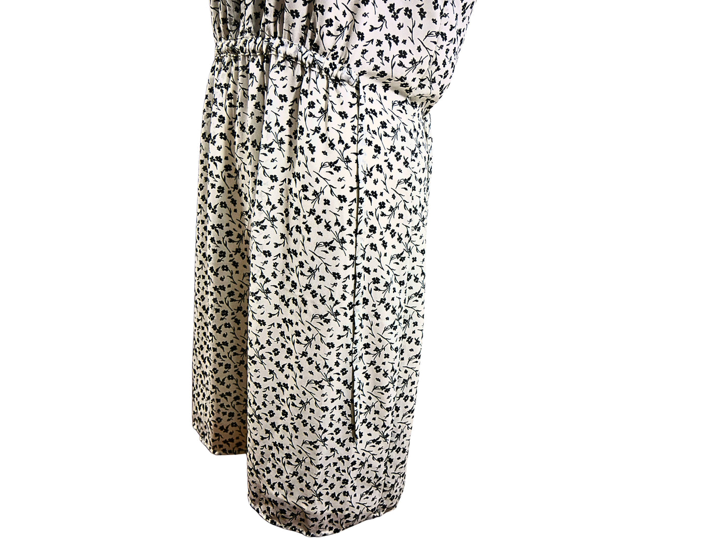 Robe courte imprimée florale H&M