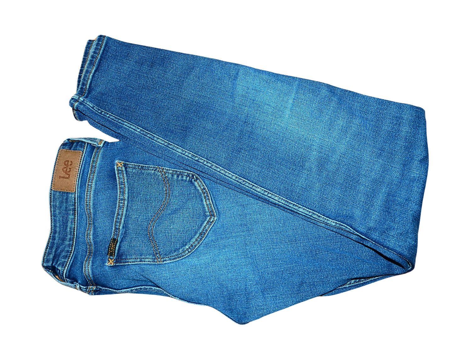 Jean skinny bleu délavé Lee