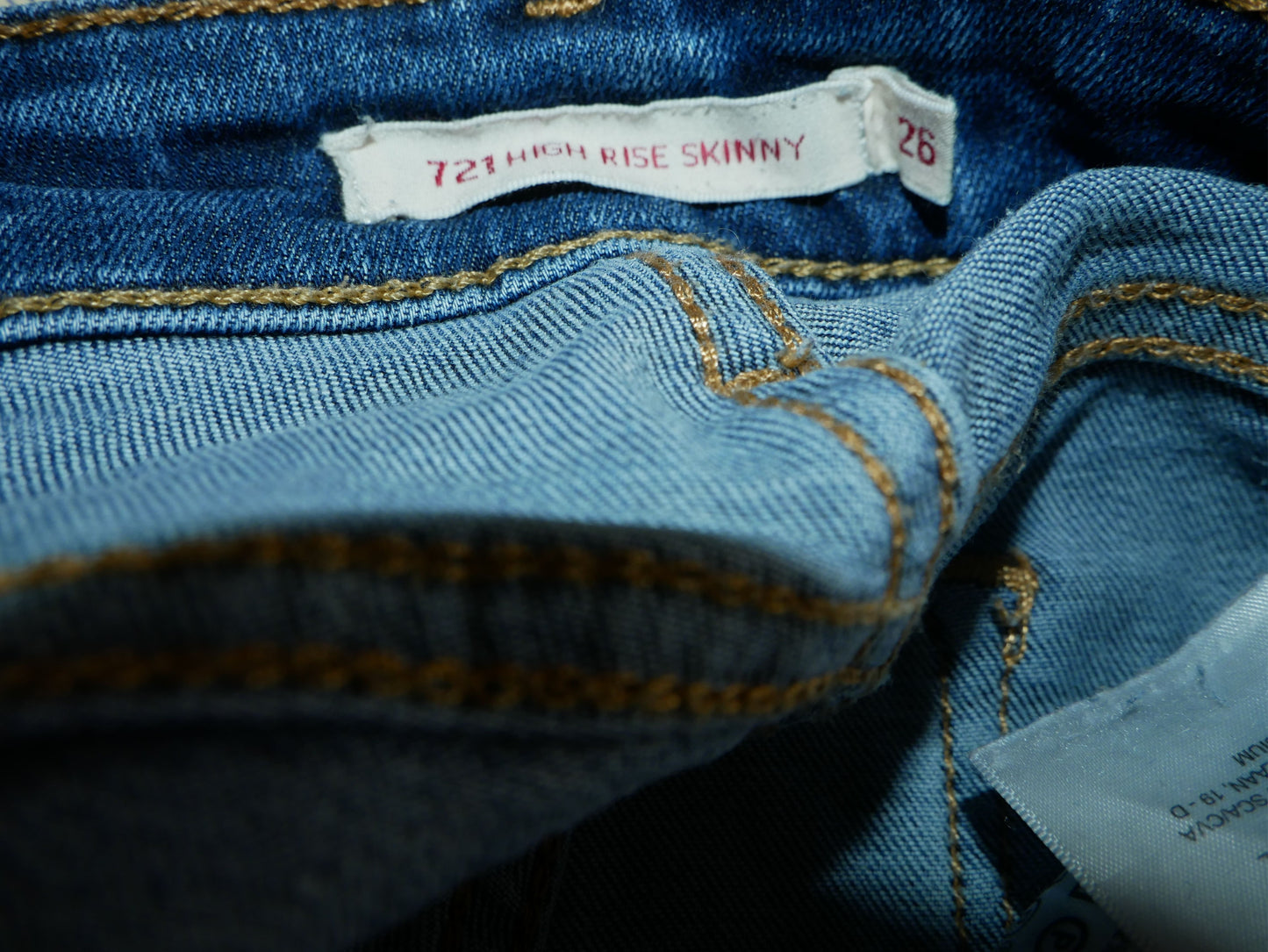 Jean slim bleu brut Levi's