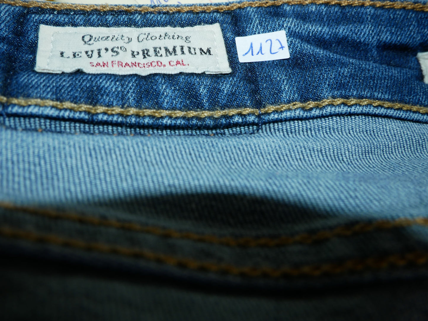 Jean slim bleu brut Levi's