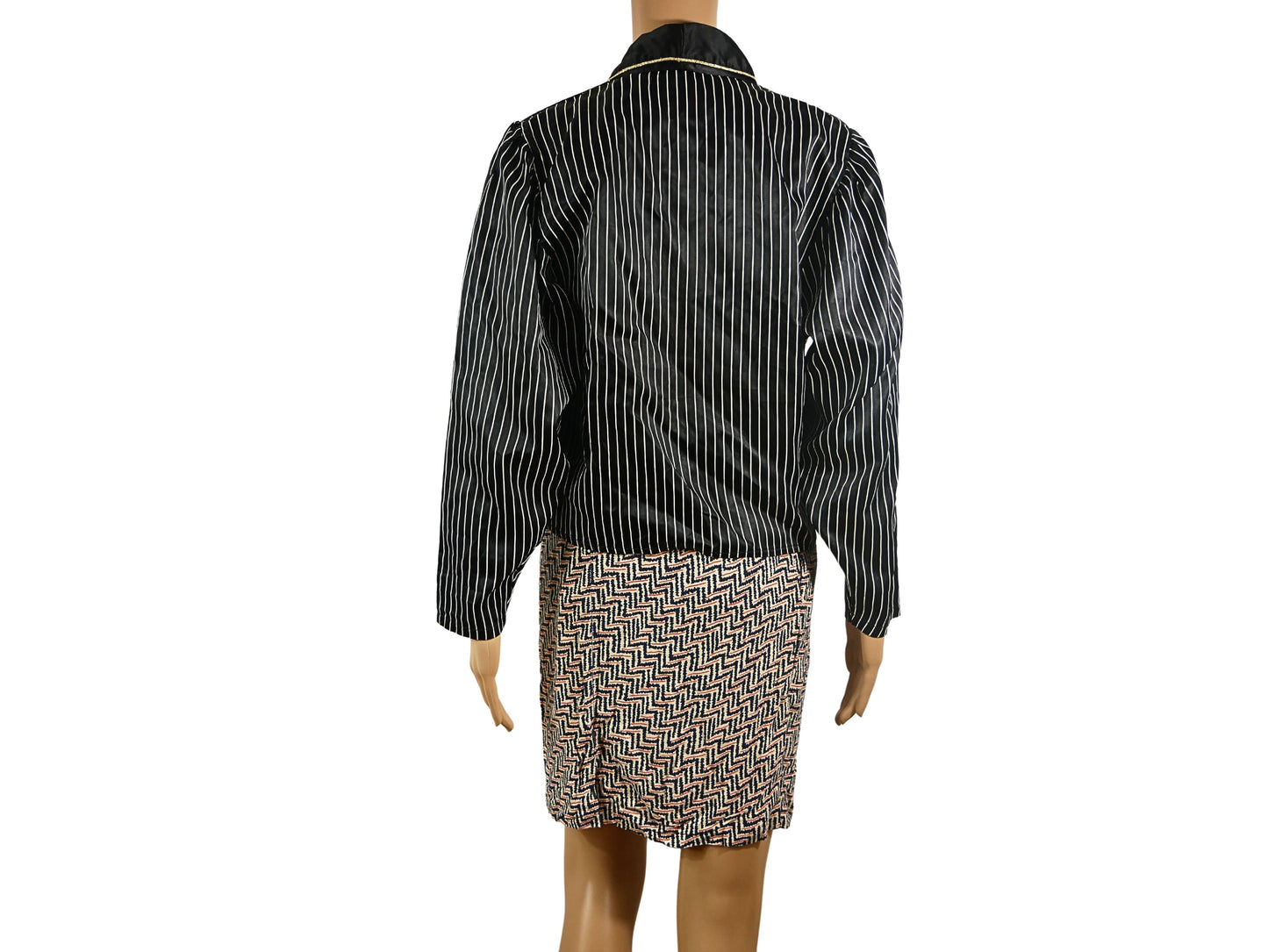 Women's Vintage Striped Vest Shirt