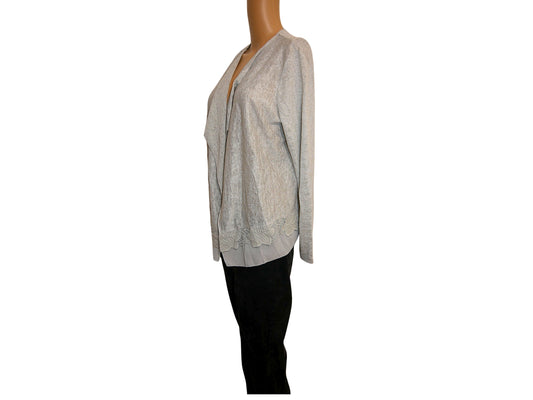 Cardigan tendance pour femme de taille 44