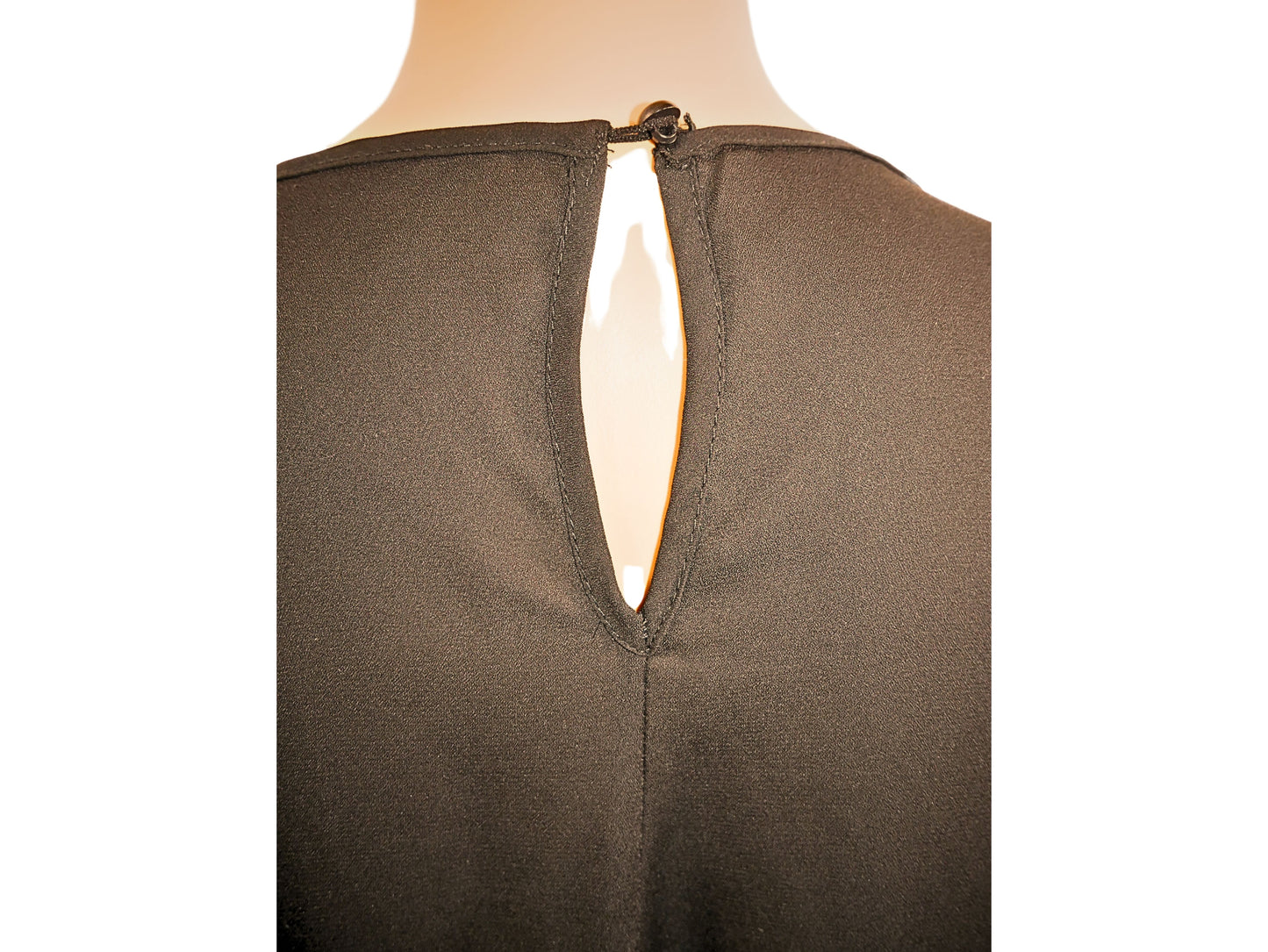 Robe noire manches longues Shein
