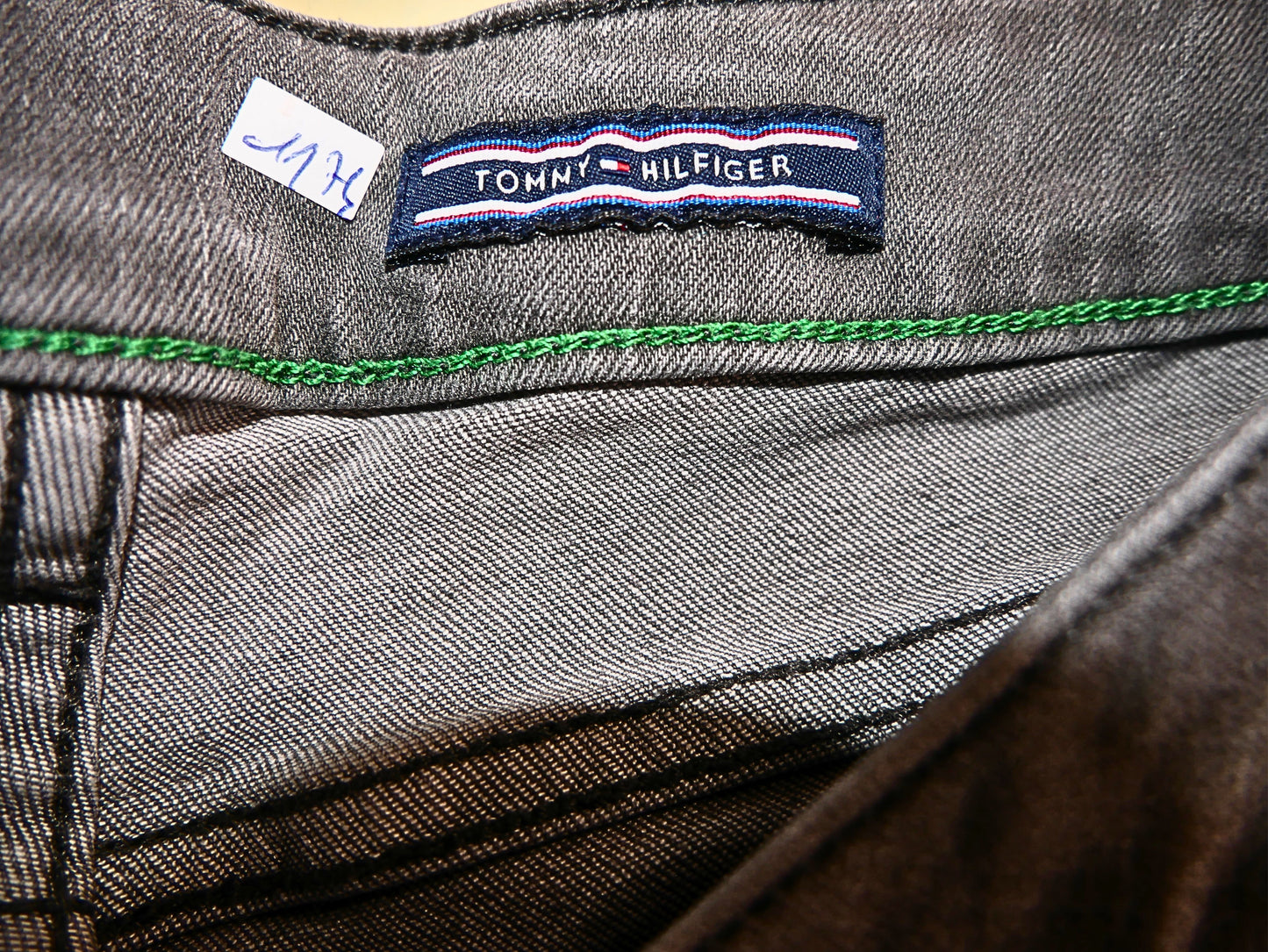 Jean slim gris Tommy Hilfiger