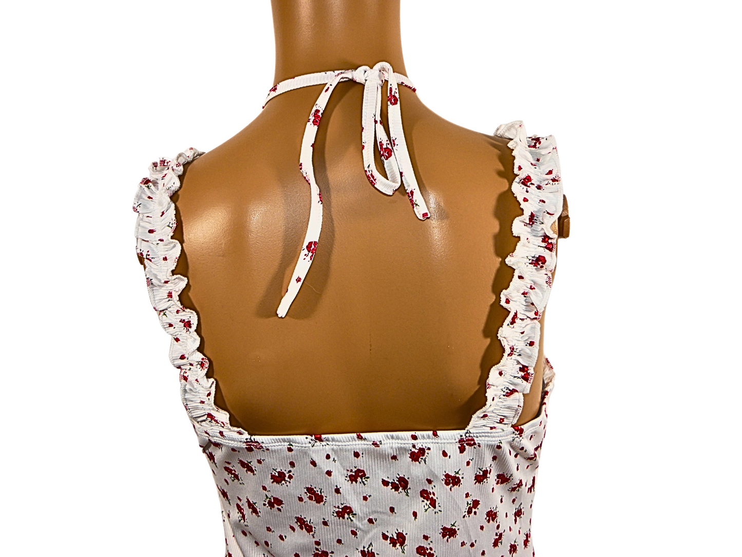 Robe d'été courte imprimée florale