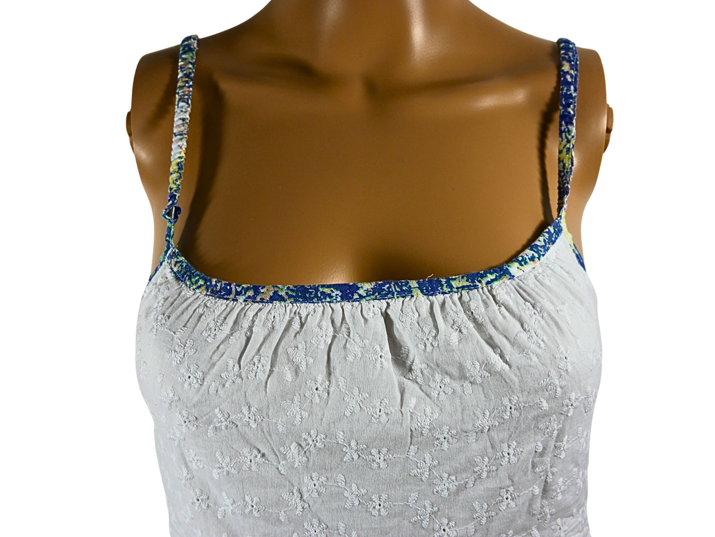 Robe brodée d'été évasée Only
