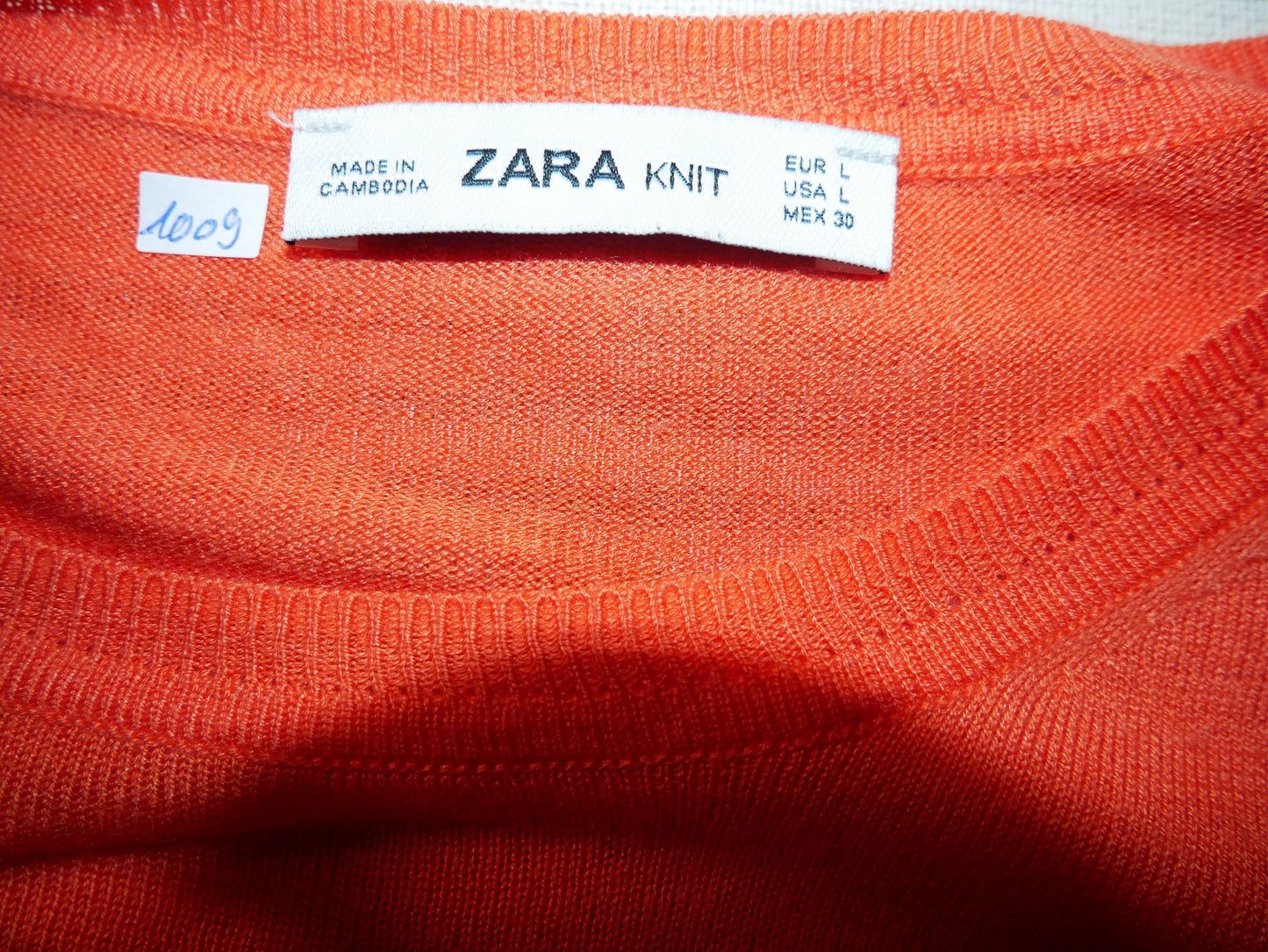 Zweifarbiger Pullover von Zara für Damen