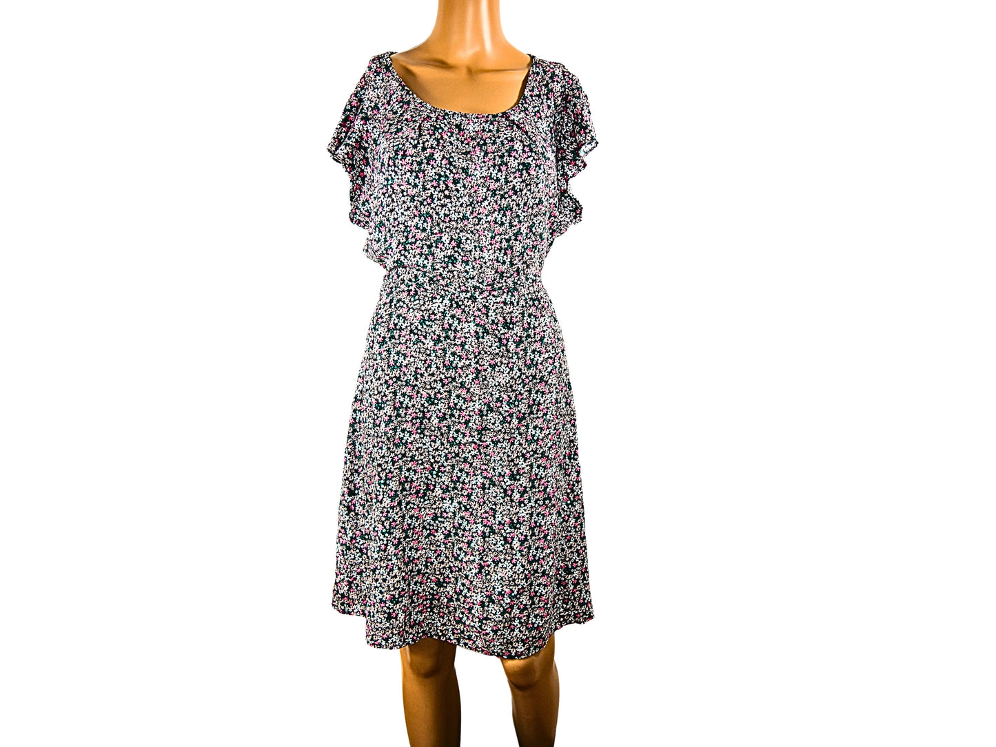 Robe d'été imprimée florale Apricot