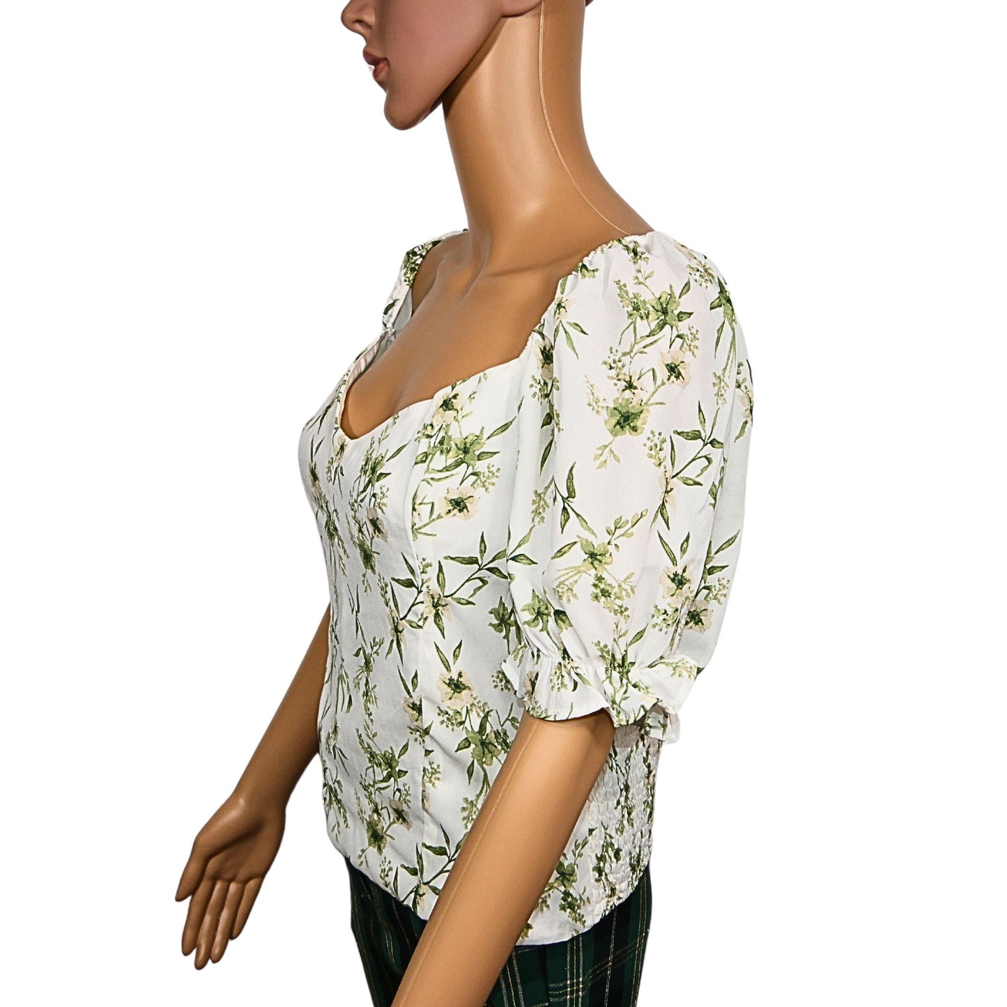 Abercrombie & Fitch Balloon sleeve blouse