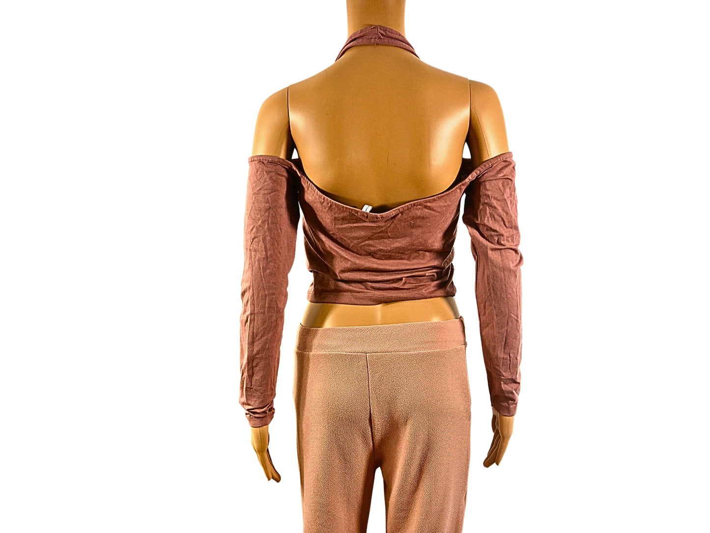 Long Sleeve Backless Top from Asos