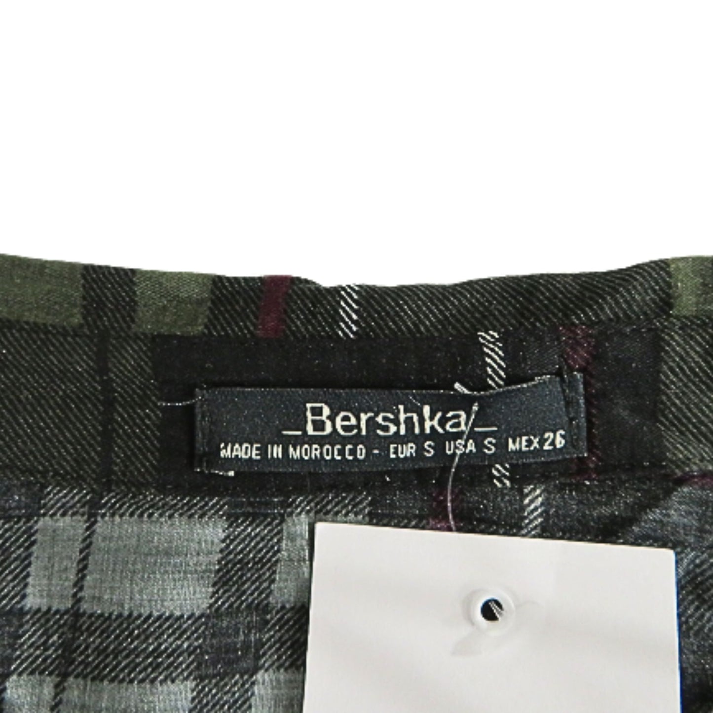 Bershka Zweireihiges Karohemd