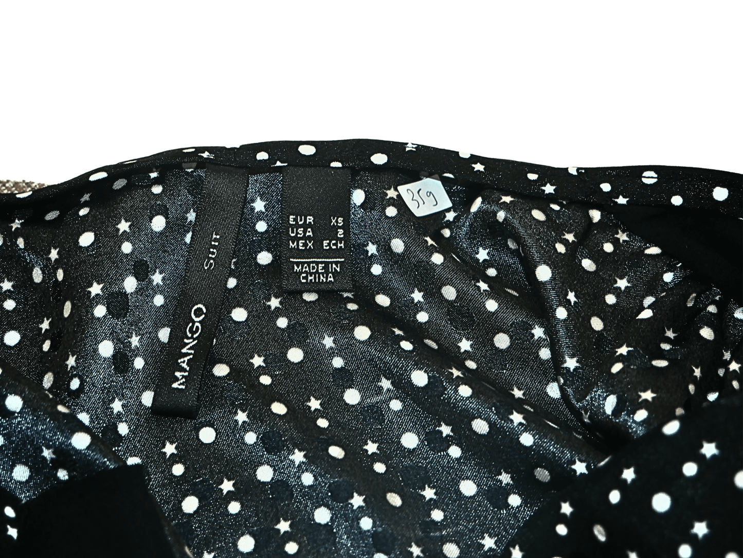 MANGO patterned blouse for women