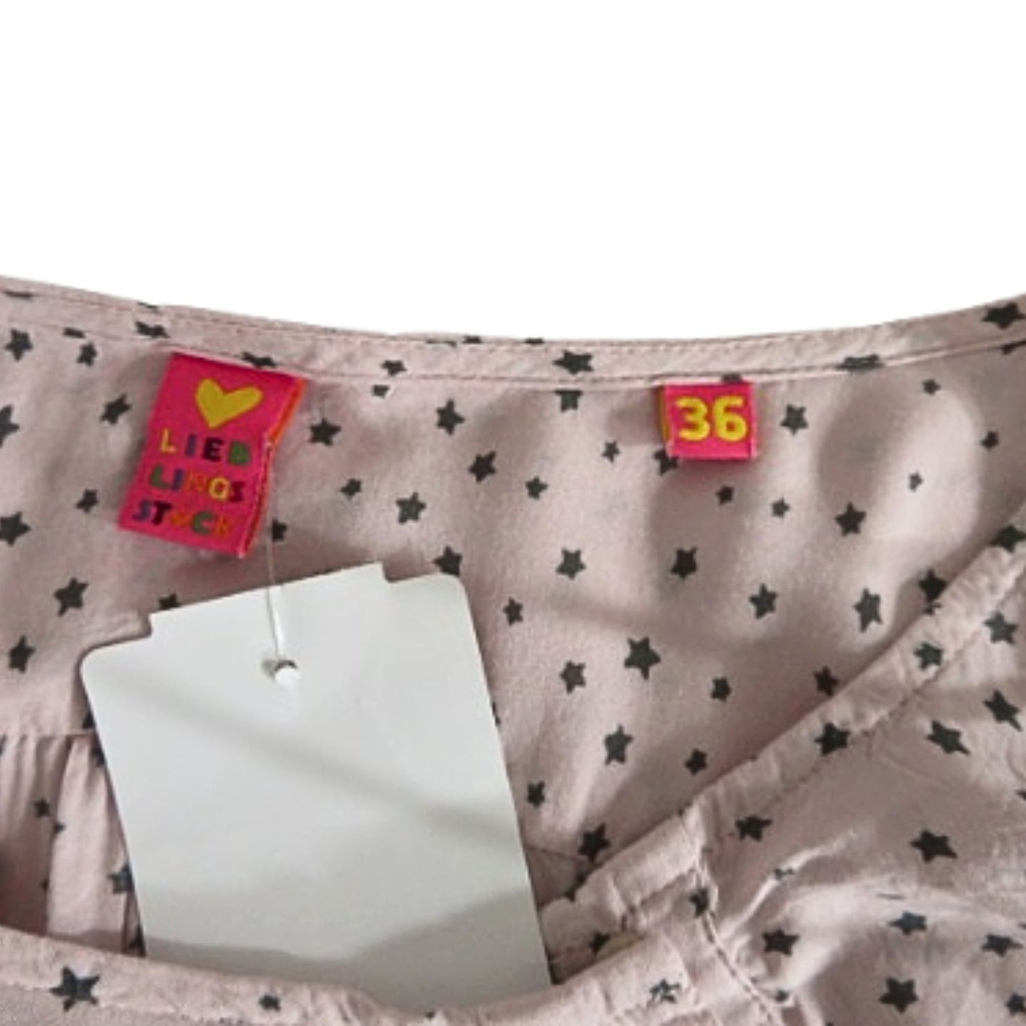 Liebs Pink star print blouse