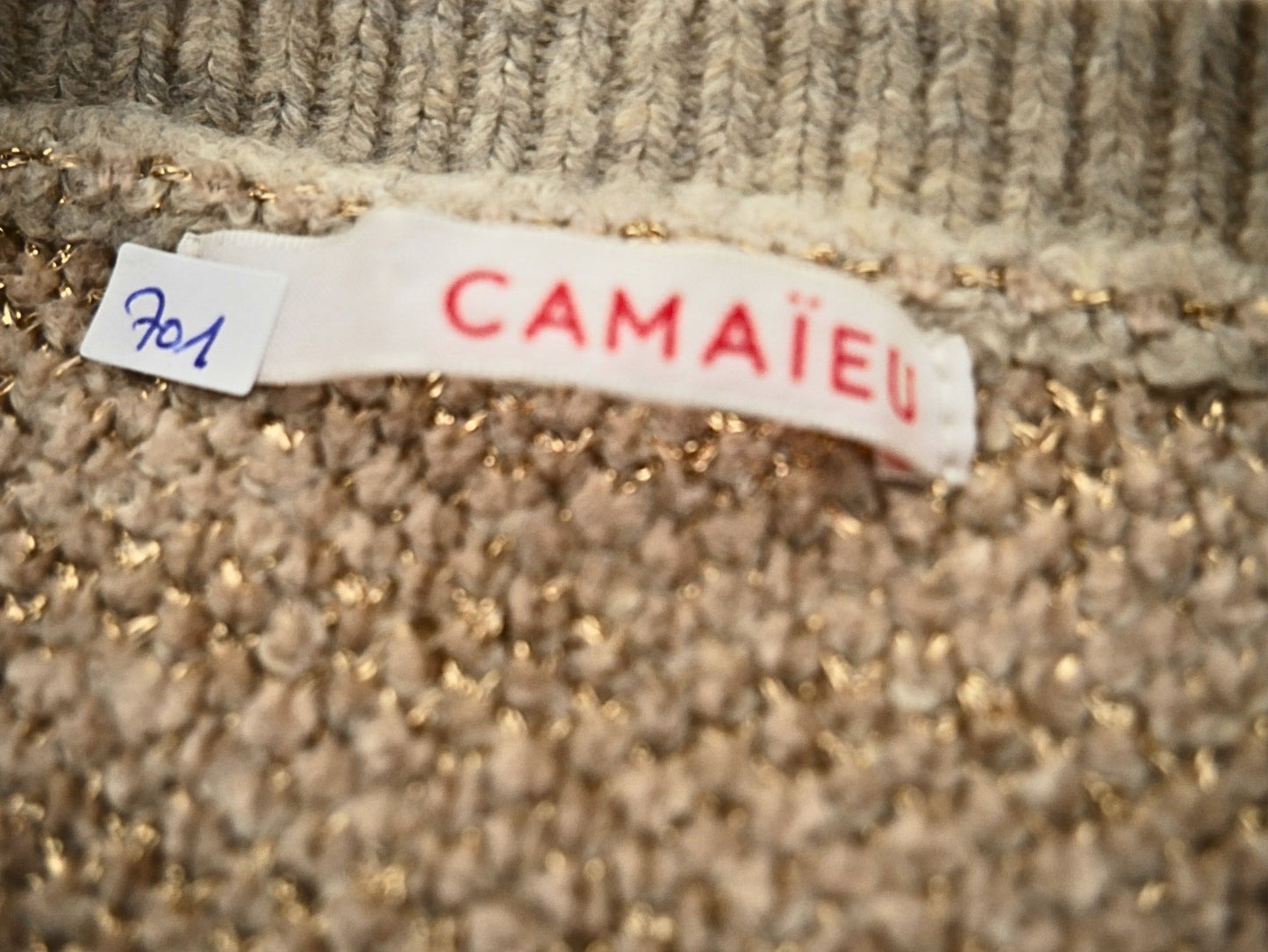 CAMAIEU Women's sweater with sequins