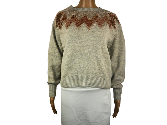 CAMAIEU Women's sweater with sequins