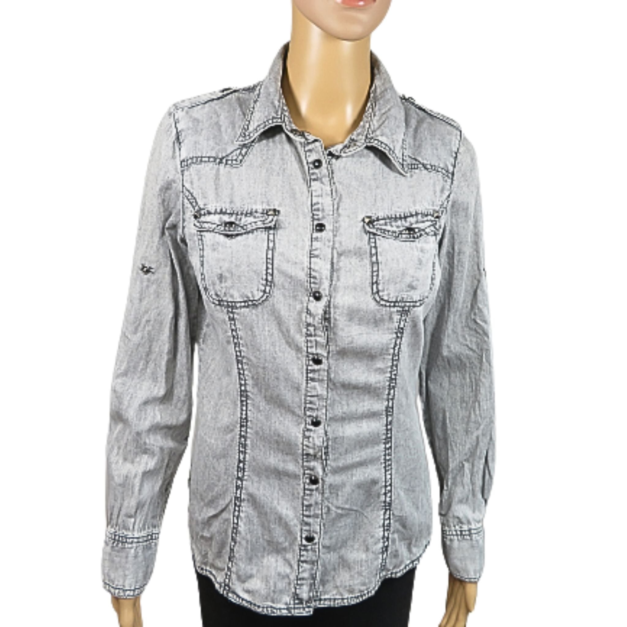 Camaïeu denim shirt: Casual and versatile style for – Emarevive