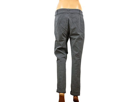 Camaieu blue printed city pants