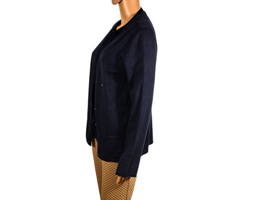 Street one Marine V-neck buttoned cardigan