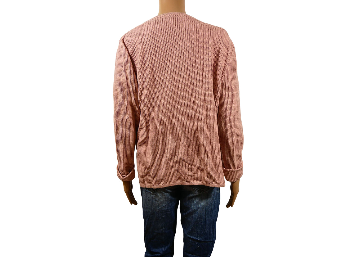 Cardigan en maille rose pour femme