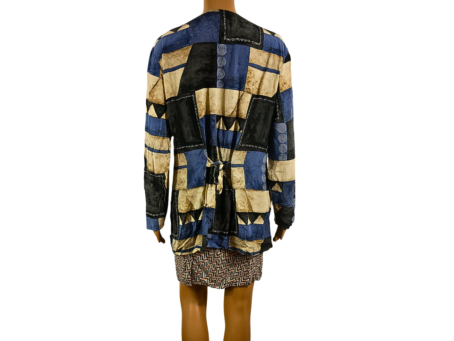 Vintage women's shirt with 90s print