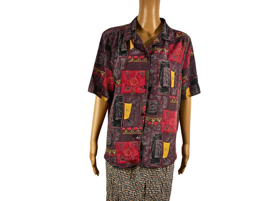 Vintage Hawaiian Shirt for Women