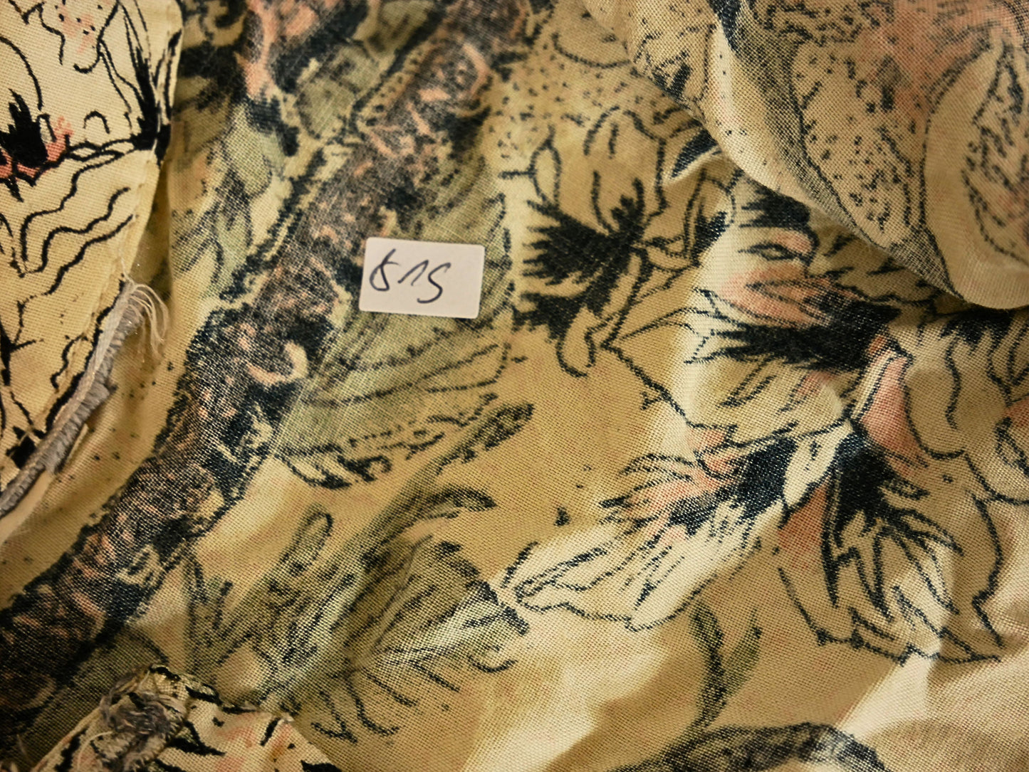 Women's Vintage Savannah Pattern Short Sleeve Shirt