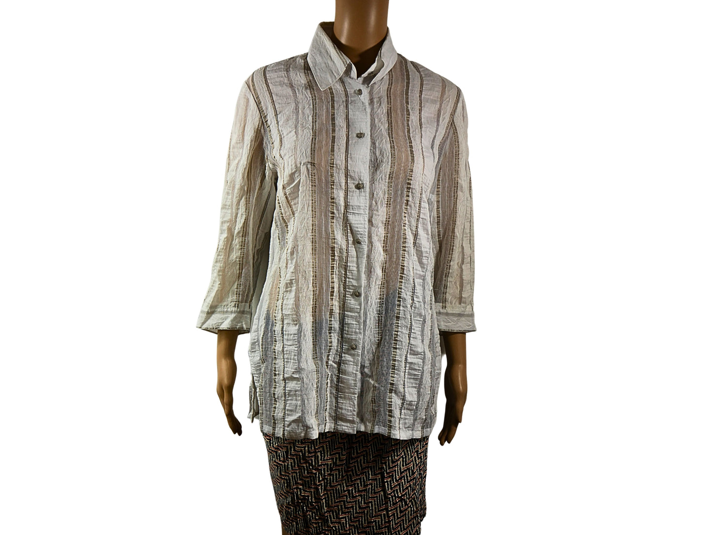 Vintage striped shirt for women