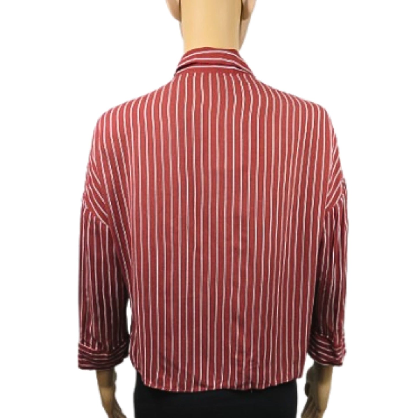 PULL&BEAR Short striped shirt