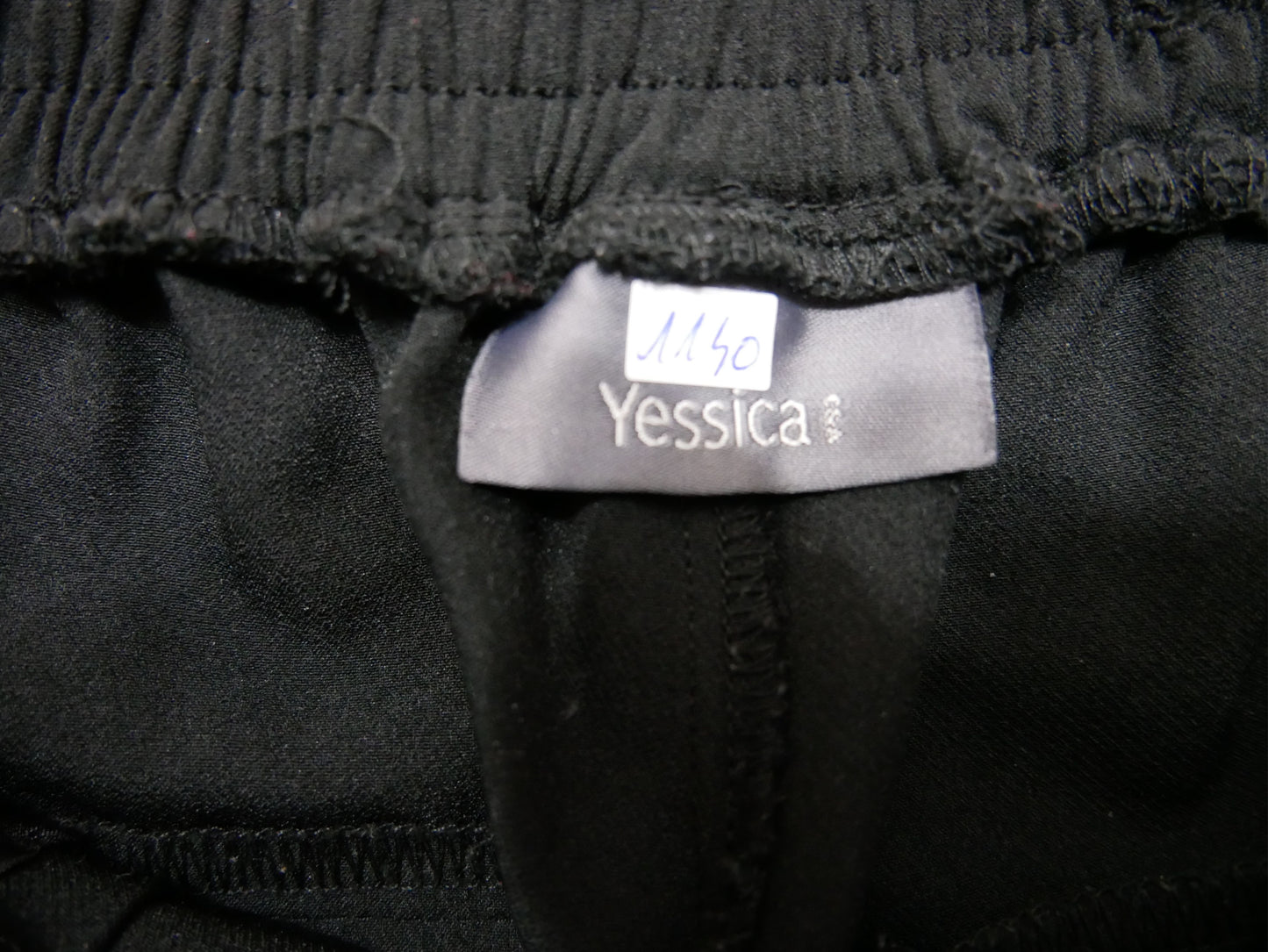 Pantalon chino noir à cordon C&A