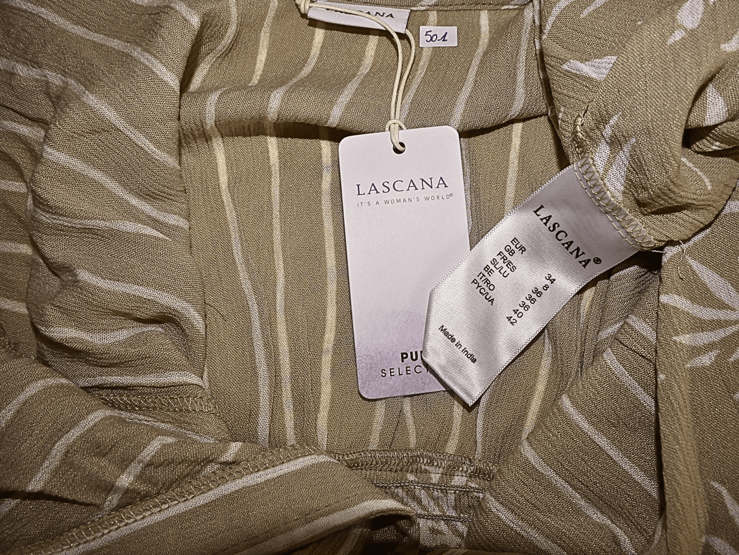 LASCANA quality sleeveless wide jumpsuit