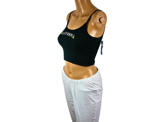 Hollister Women's Sleeveless Crop Top