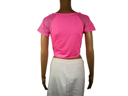 Women's printed crop top