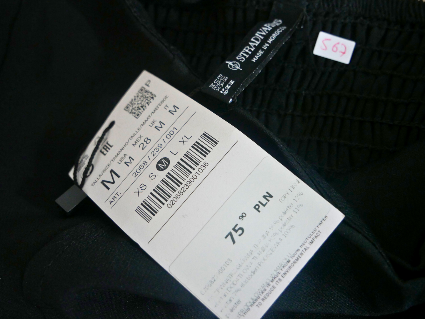 Schwarzes Crop-Top STRADIVARIUS Korsett