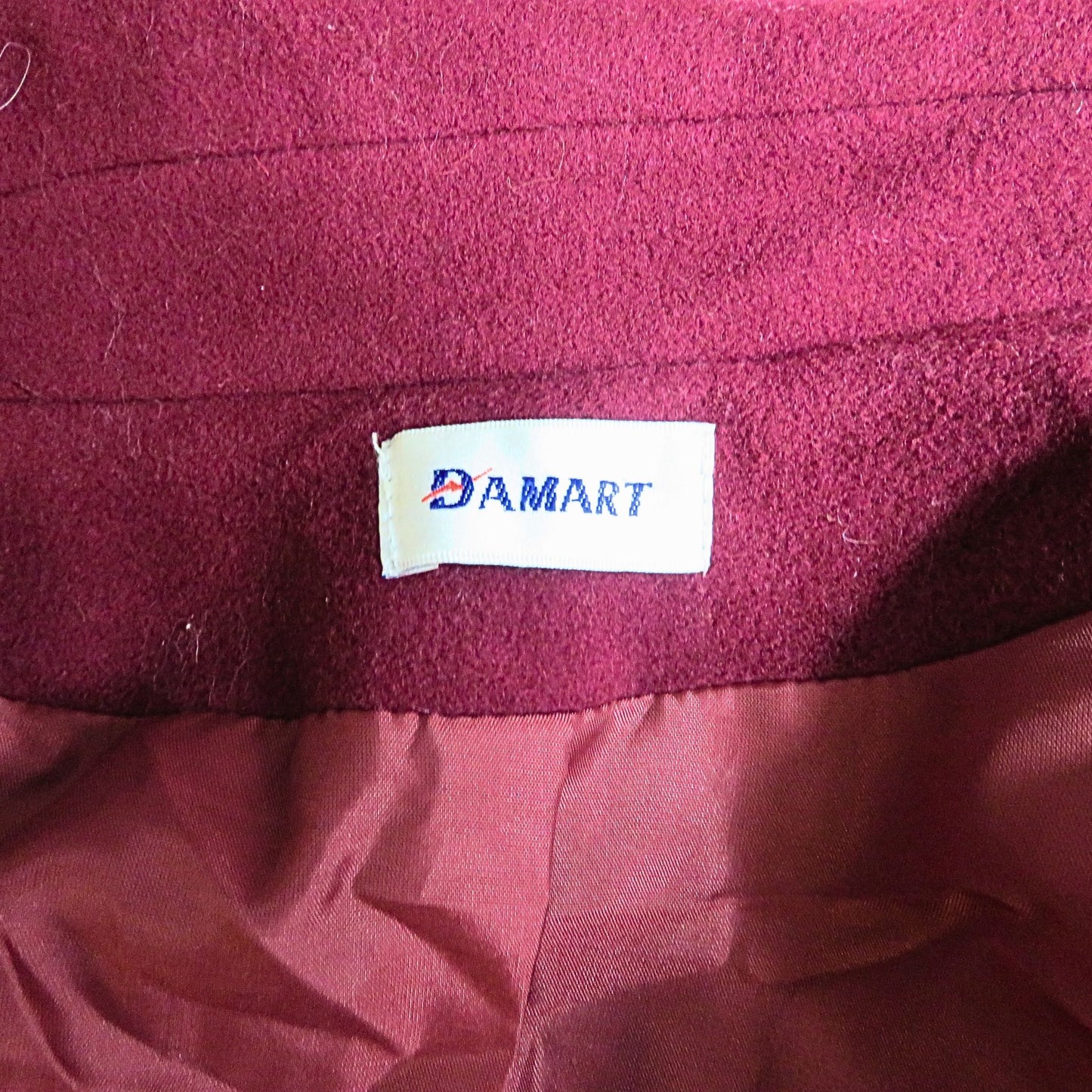 Damart Vintage langer Mantel