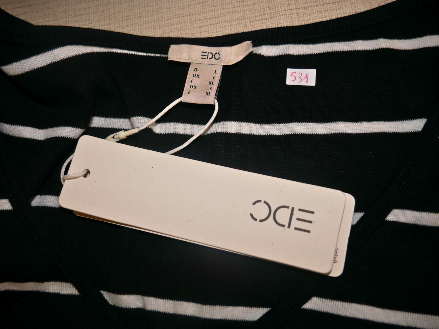 EDC by ESPRIT Women's Striped Tank Top