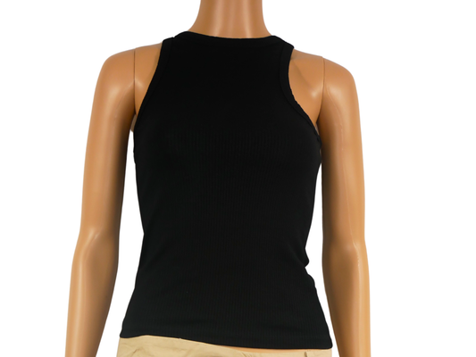 EDITED black tank top for women