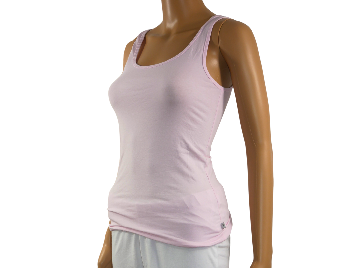 Women's Pink Q/S Tank Top Close-fitting