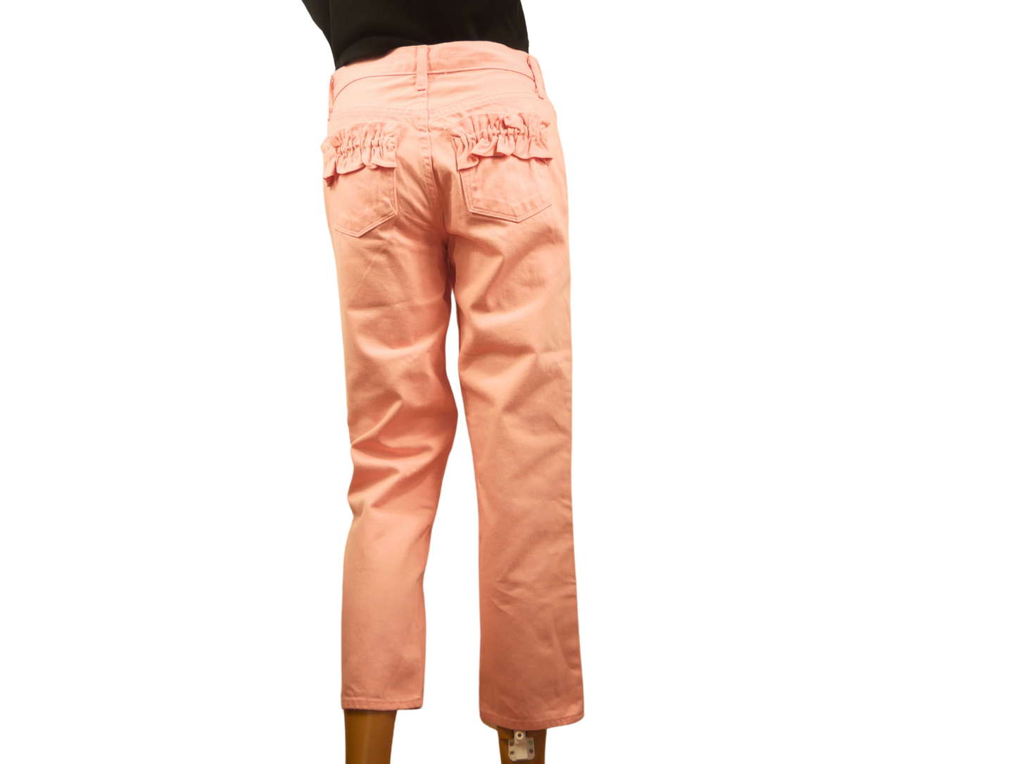 JBRAND Damenjeans in Korallenfarbe, geeignet für den Sommer