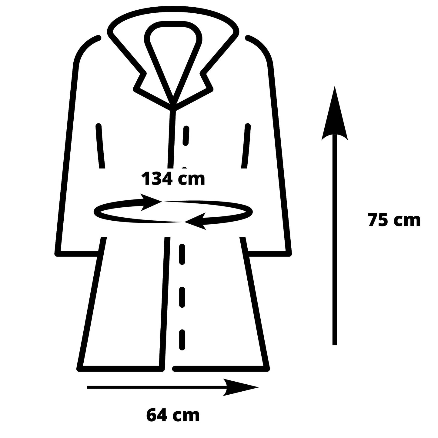 F&F Mid-season tweed coat