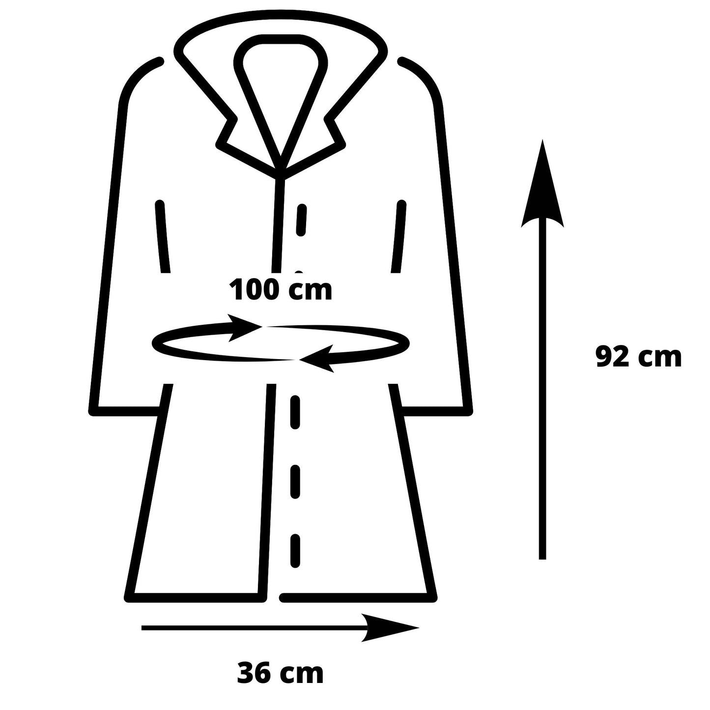 Manteau vintage en fausse fourrure