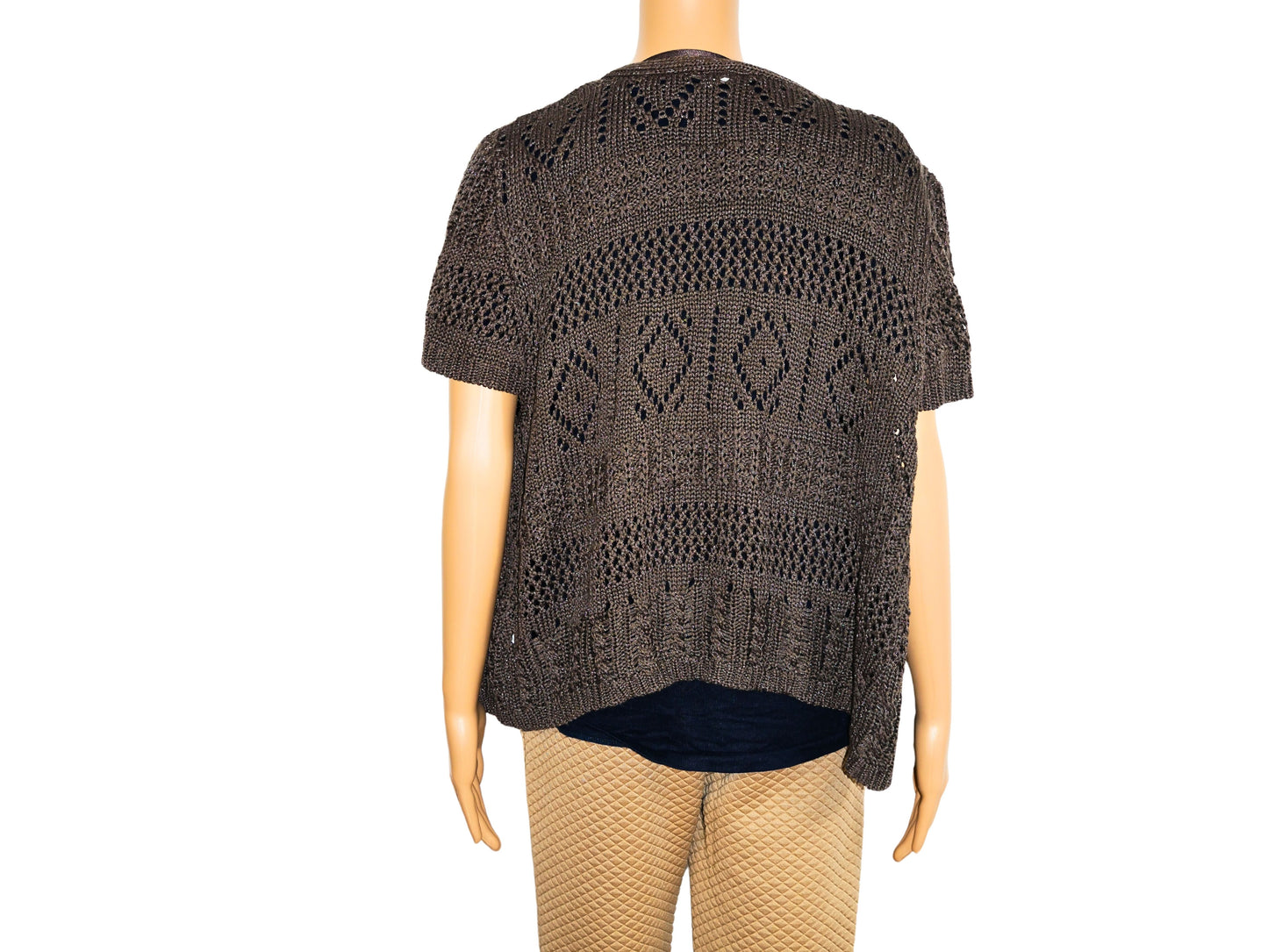 Gilet tricot manches courte CANADA pour femme