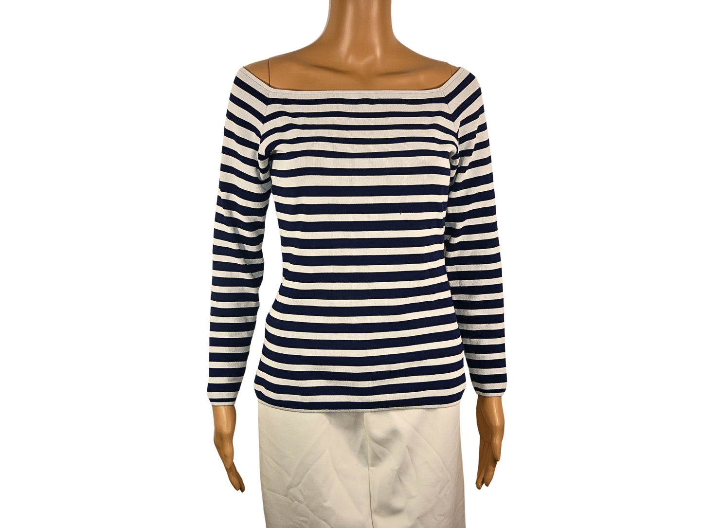 H&M Women's Striped Printed Sweater - Elegance and Comfort