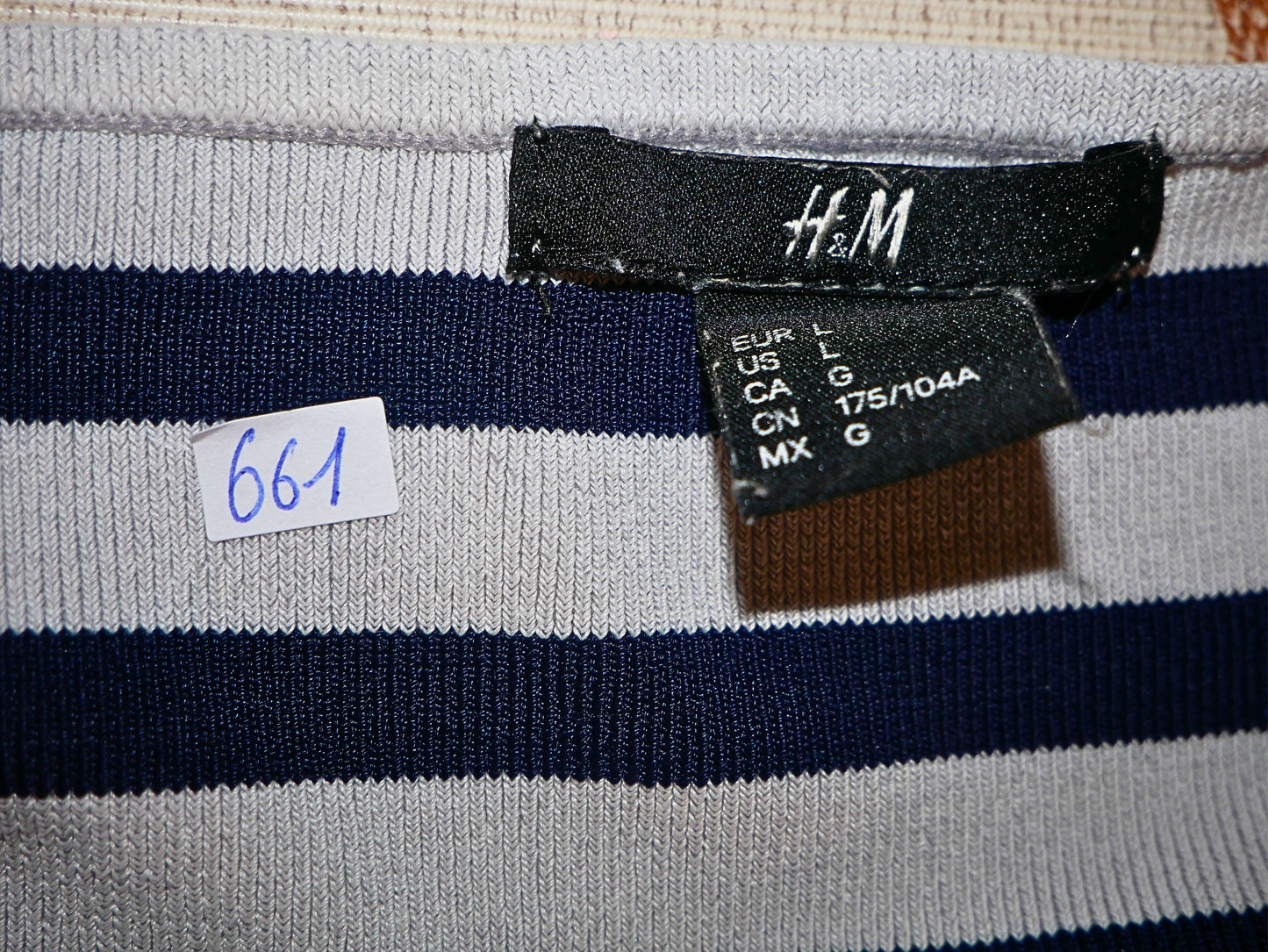 H&M Women's Striped Printed Sweater - Elegance and Comfort