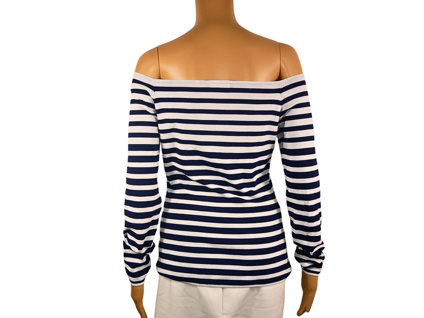 H&M Women's Striped Printed Sweater - Elegance and Comfort