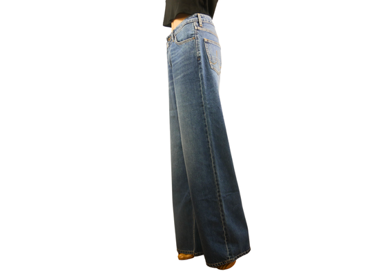 KUYICHI Nora loose TAPERED women's jeans