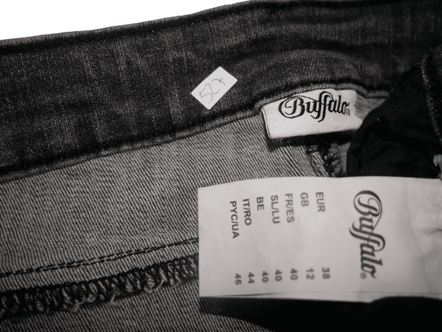 Trendige gewaschene Buffalo-Jeans für Damen – Größe FR40